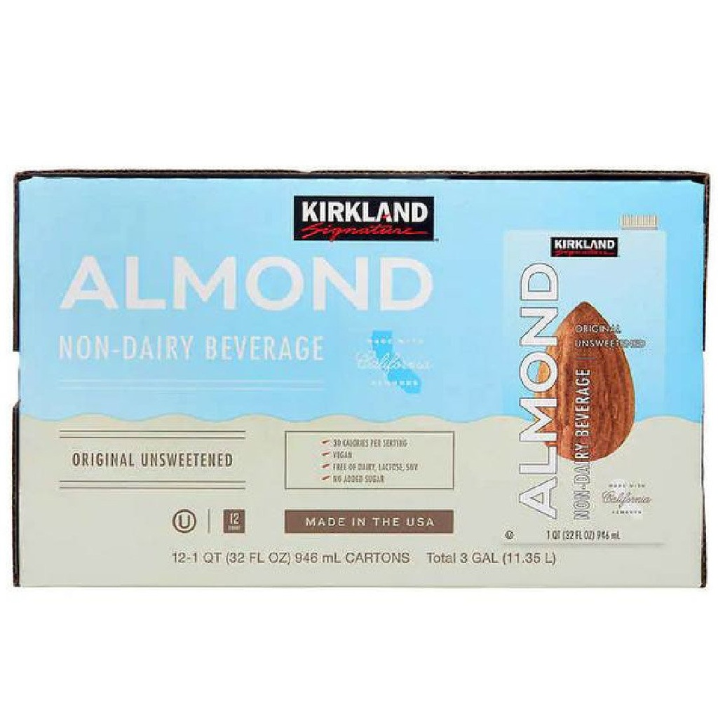 Kirkland Leche De Almendras 12 Pack / 946ml