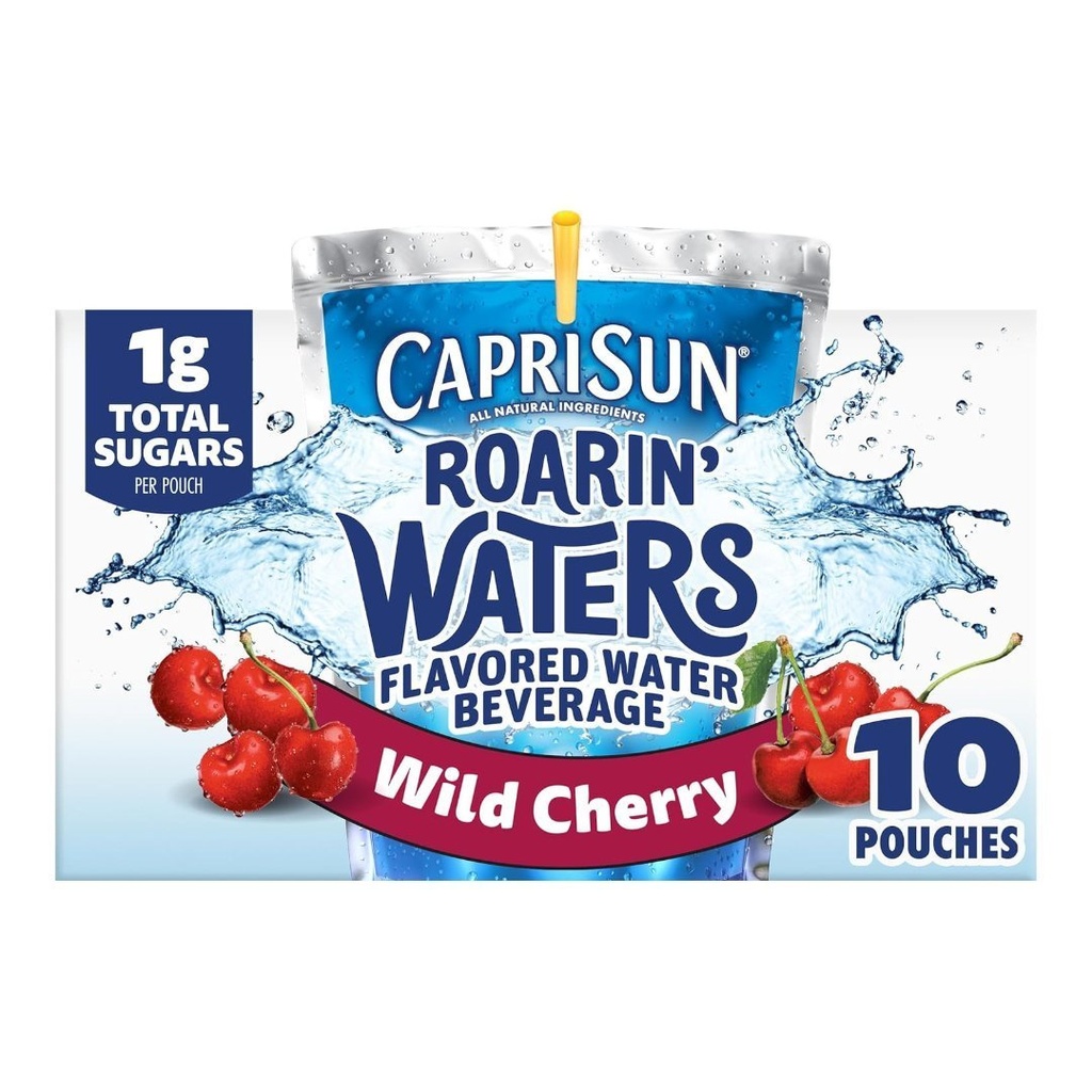 Jugo Capri Sun - Wild Cherry 1g Total De Azúcar / 10 Pack / 177ml