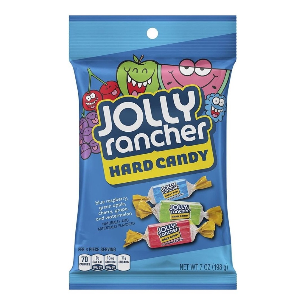 Caramelos Duros Sabores Surtidos, Jolly Rancher / 198g