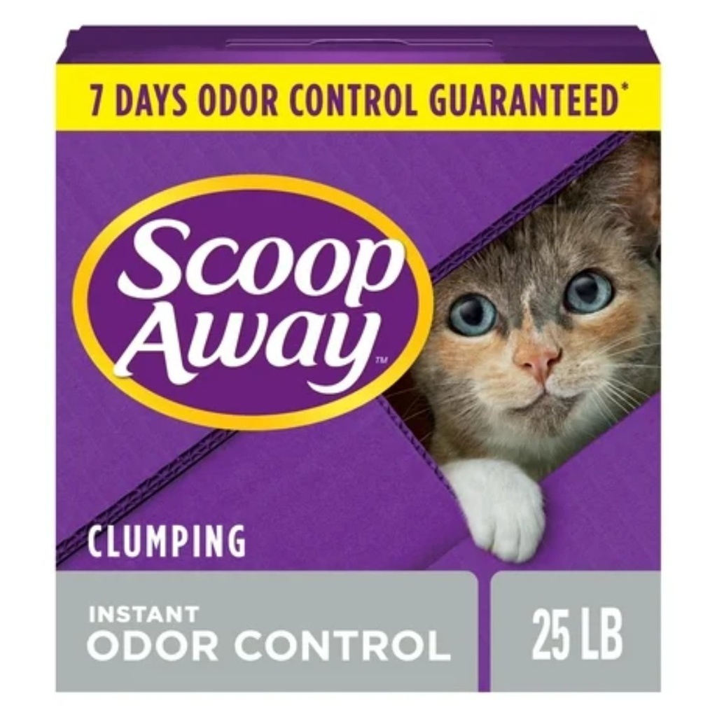 Arena Aglomerante Para Gatos Perfumada Extra Fuerte / Scoop Away / 11.3 Kg