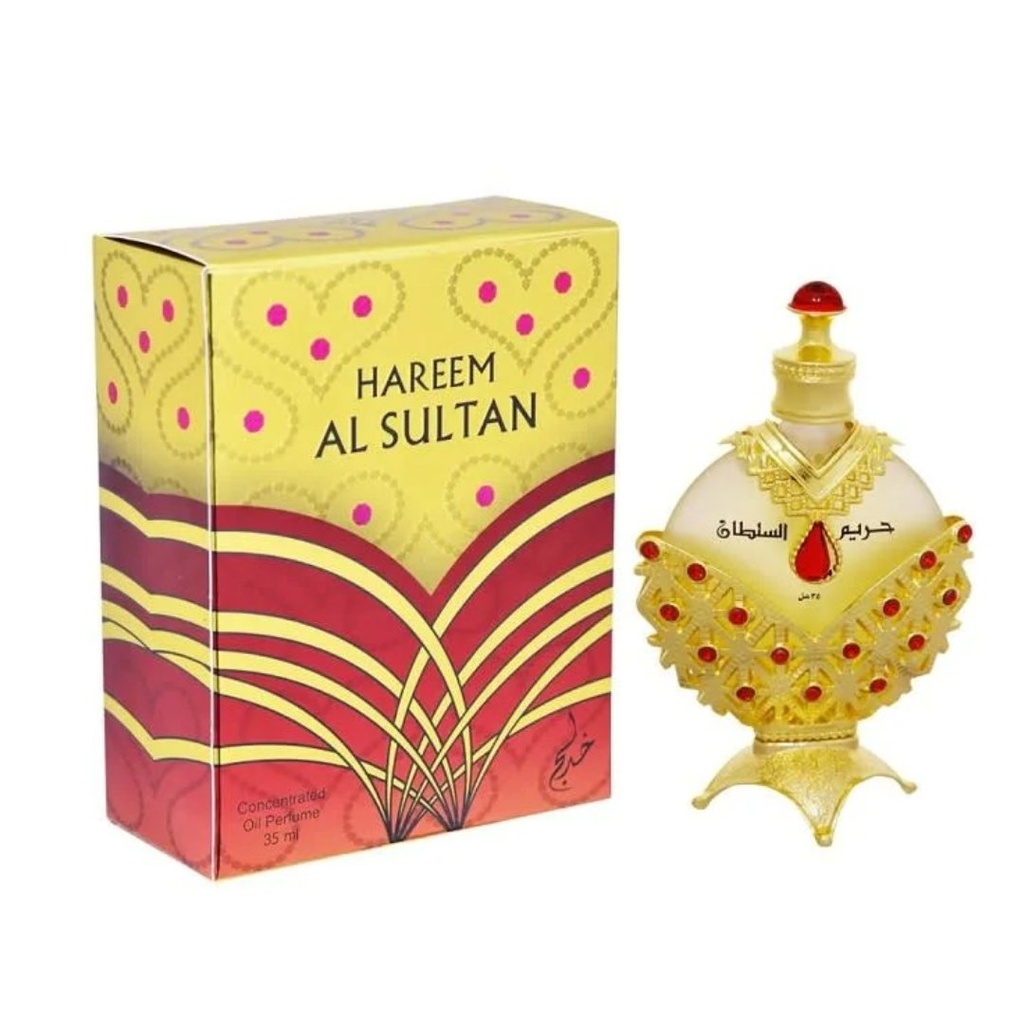 Aceite Perfumado Árabe Hareem Al Sultan Gold Khadlaj / 12mL