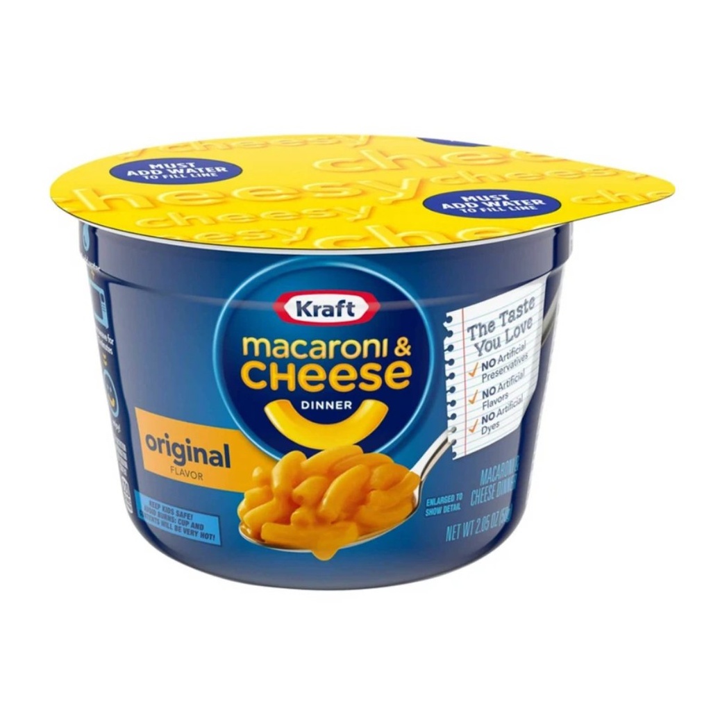 Kraft Macarrones Y Queso, Sabor Original / 58GR