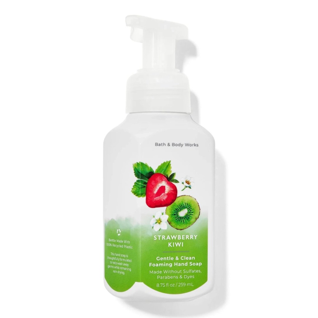 Jabón De Manos Espumoso - Strawberry Kiwi / Bath &amp; Body Works / 259ml