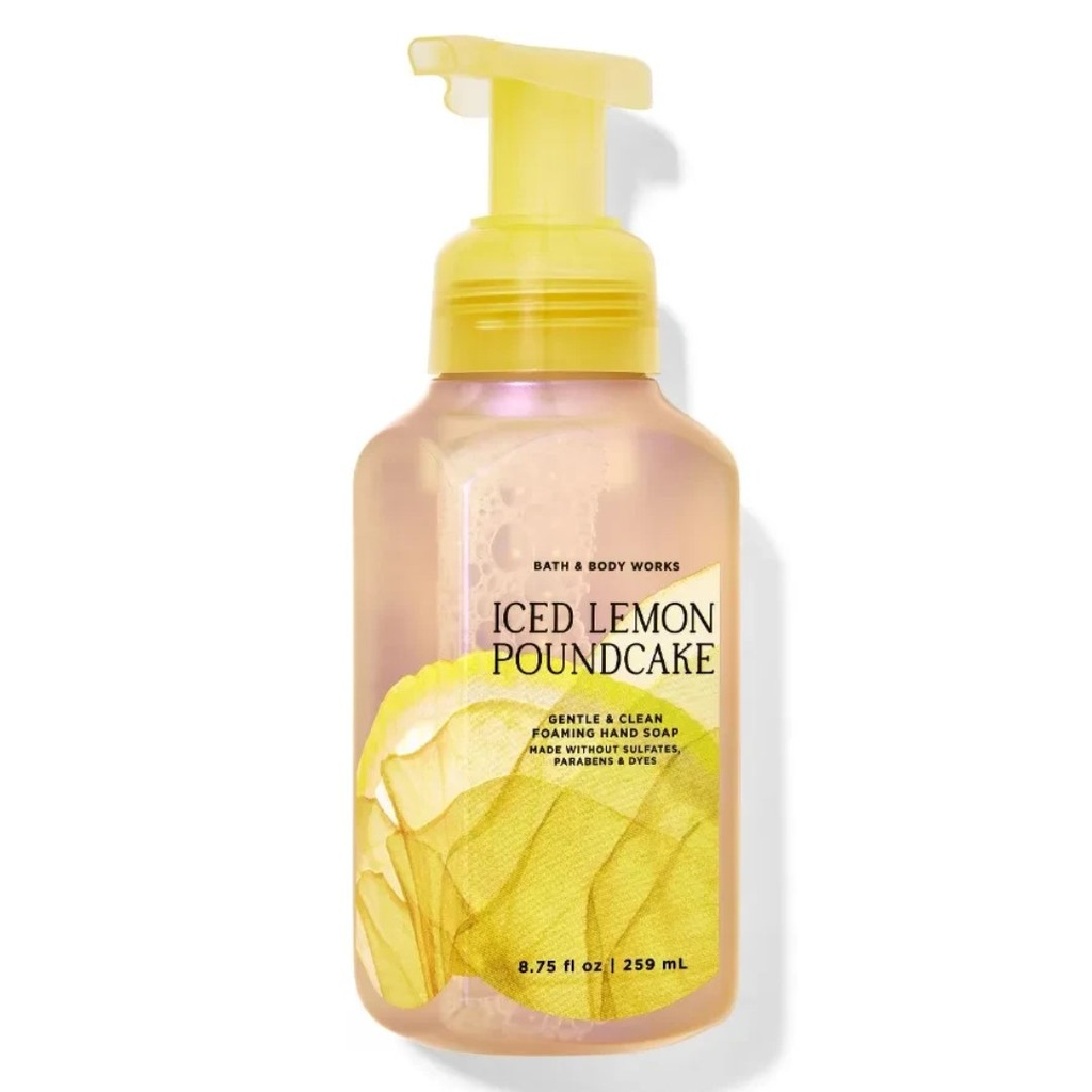 Jabón De Manos Espumoso - Iced Lemon Poundcake / Bath &amp; Body Works / 259ml