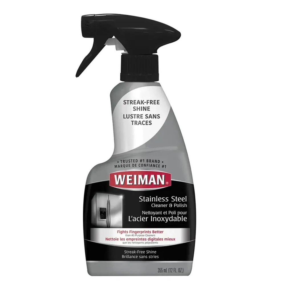 Limpiador y Pulidor De Acero Inoxidable / Weiman / 355ml