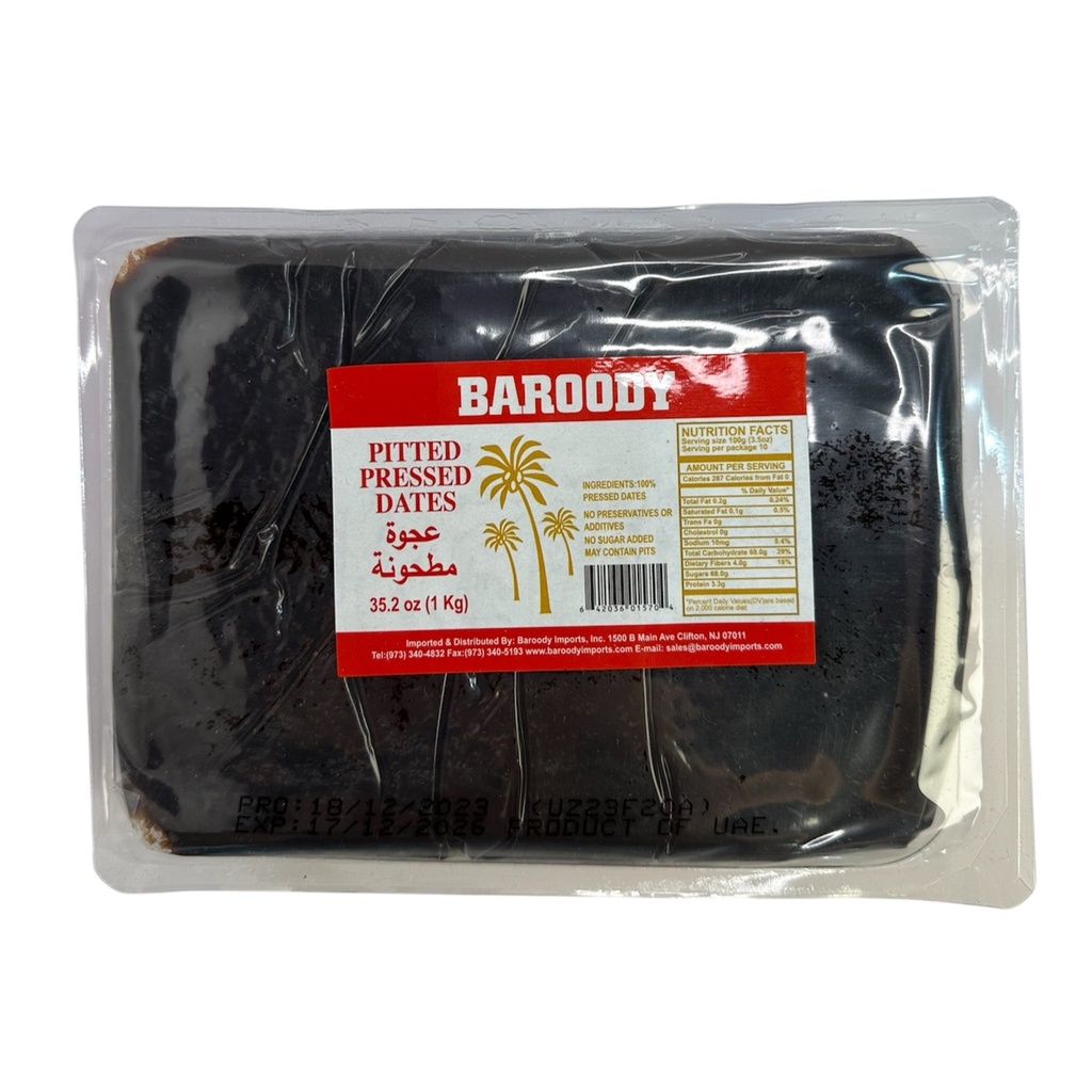 Pasta De Dátiles, Baroody / 1kg