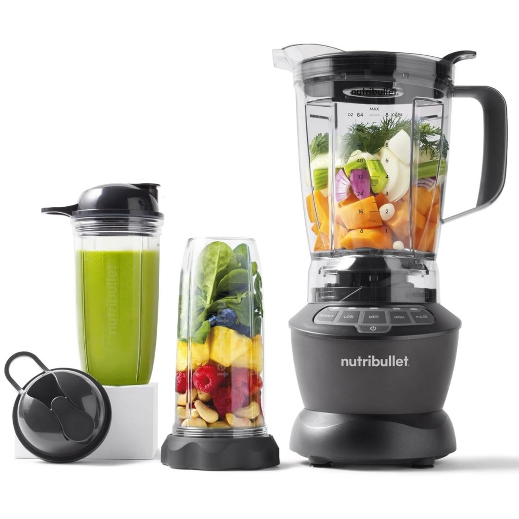 Set De Licuadora y Vasos NutriBullet -1200 Vatios