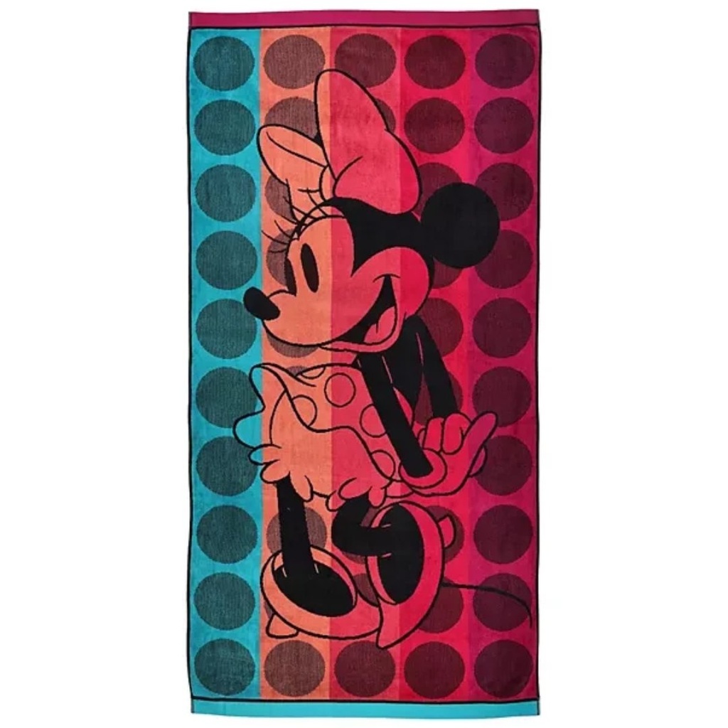 Toalla De Playa Disney De Minnie Oversized / 91.44 cm X 1.83 mts