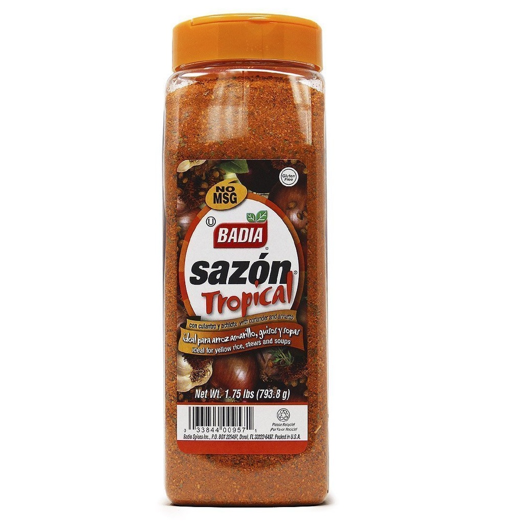Condimento Badia Sazón Tropical, 793g