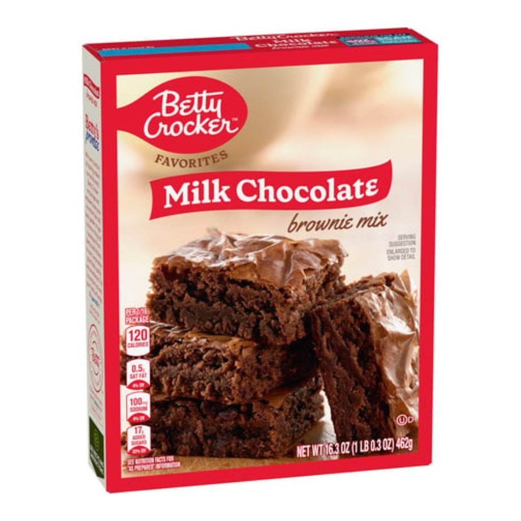 Mezcla De Brownie Mix - Milk Chocolate / Betty Crocker / 462g