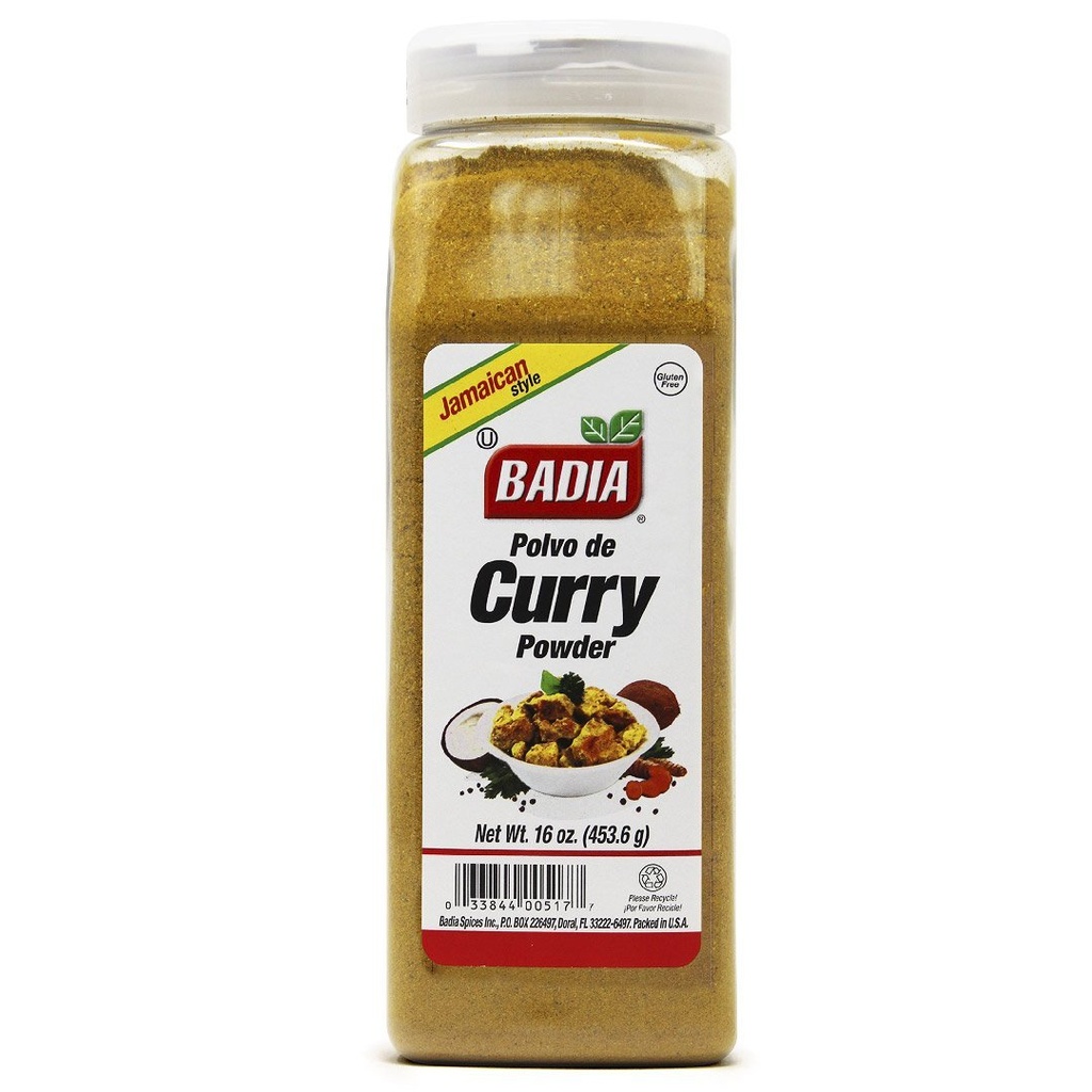 Condimento Badia Curry en Polvo, 453.6g