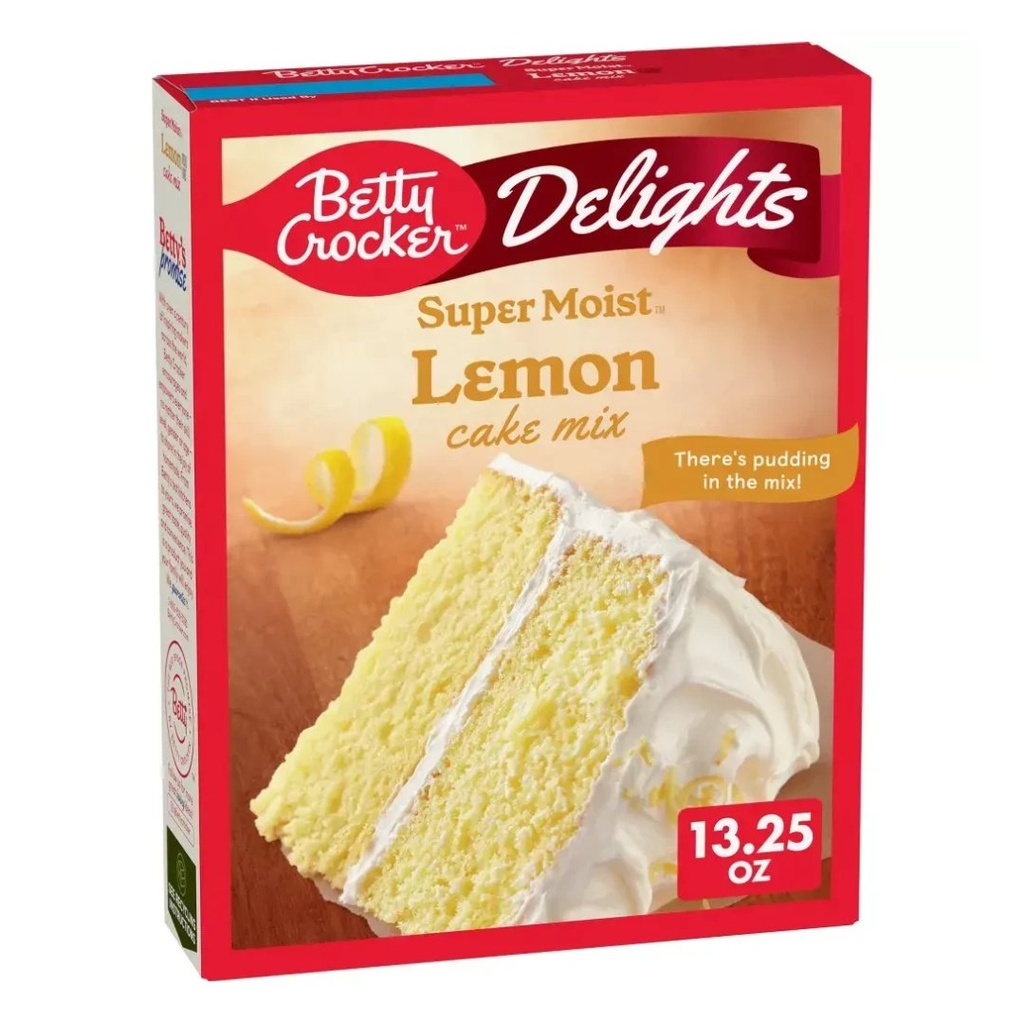 Mezcla De Torta Super Moist -Limon / Betty Crocker / 375g