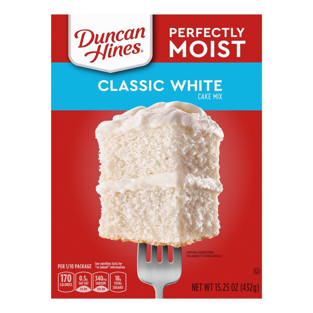 Mezcla De Torta - Classic White / Duncan Hines / 432g
