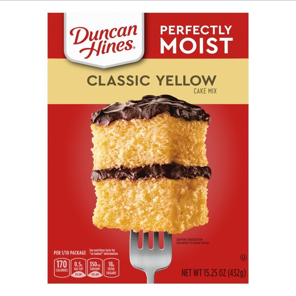 Mezcla De Torta - Classic Yellow / Duncan Hines / 432g