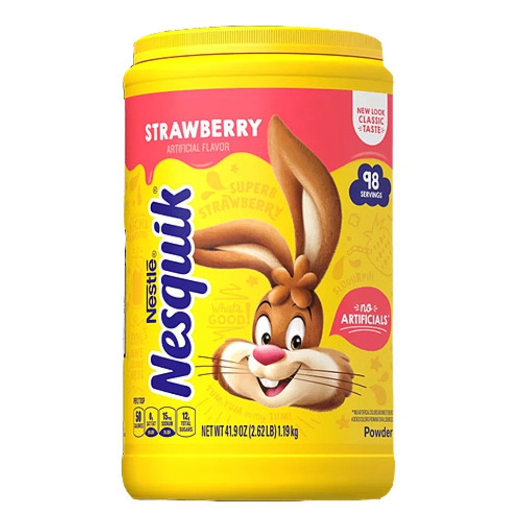 Nestle Nesquik Mezcla De Batido De Fresa / 1.19Kg.