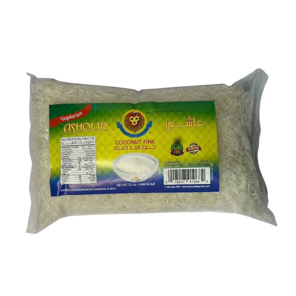Ashour Coco Rallado Fino / 340GR