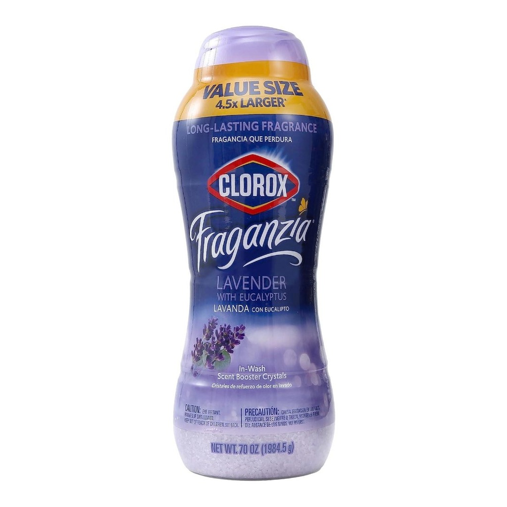 Cristales De Refuerzo De Olor En Lavado / Lavanda / Clorox / 1.98 Kg