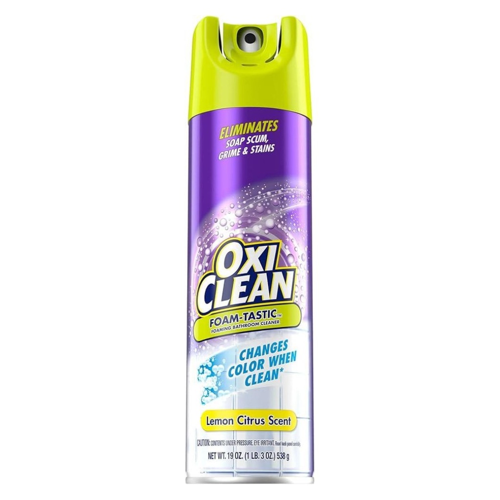 Limpiador Espumoso Para Baños - Oxi Clean - Lemon Citrus Scent / 538g