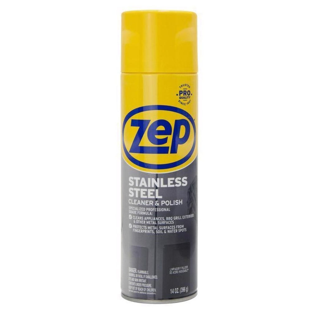 Limpiador Y Pulidor De Acero Inoxidable / Zep / 369g
