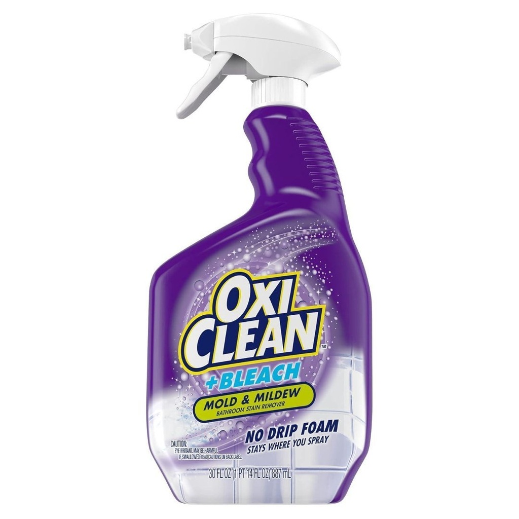 Oxi Clean Quitamanchas Para Baño Por Moho Y Hongos Con Lejía / 887Ml.