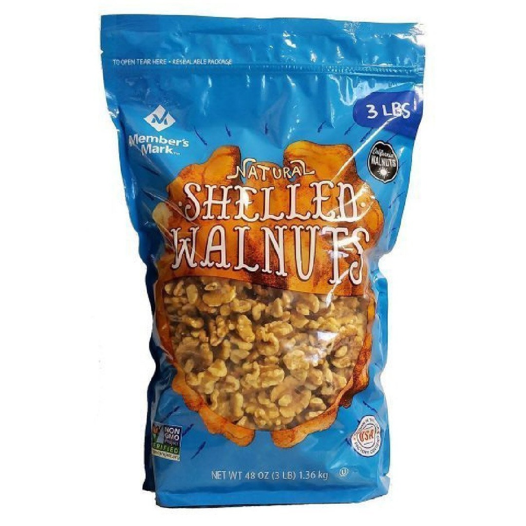 Nueces Naturales Sin Concha Member´s Mark, 1.36Kg