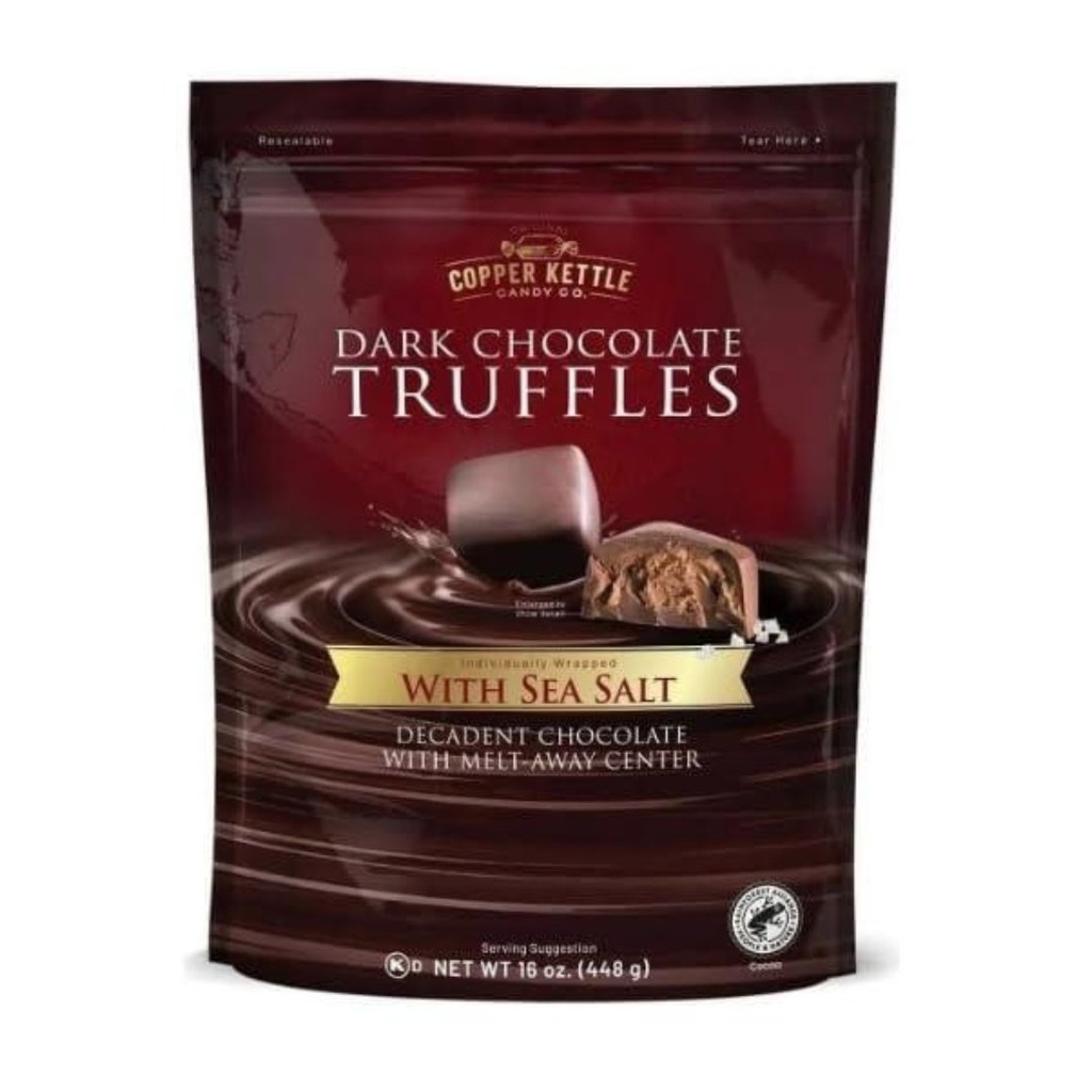 Trufas De Chocolate Negro / Copper Kettle / 448g