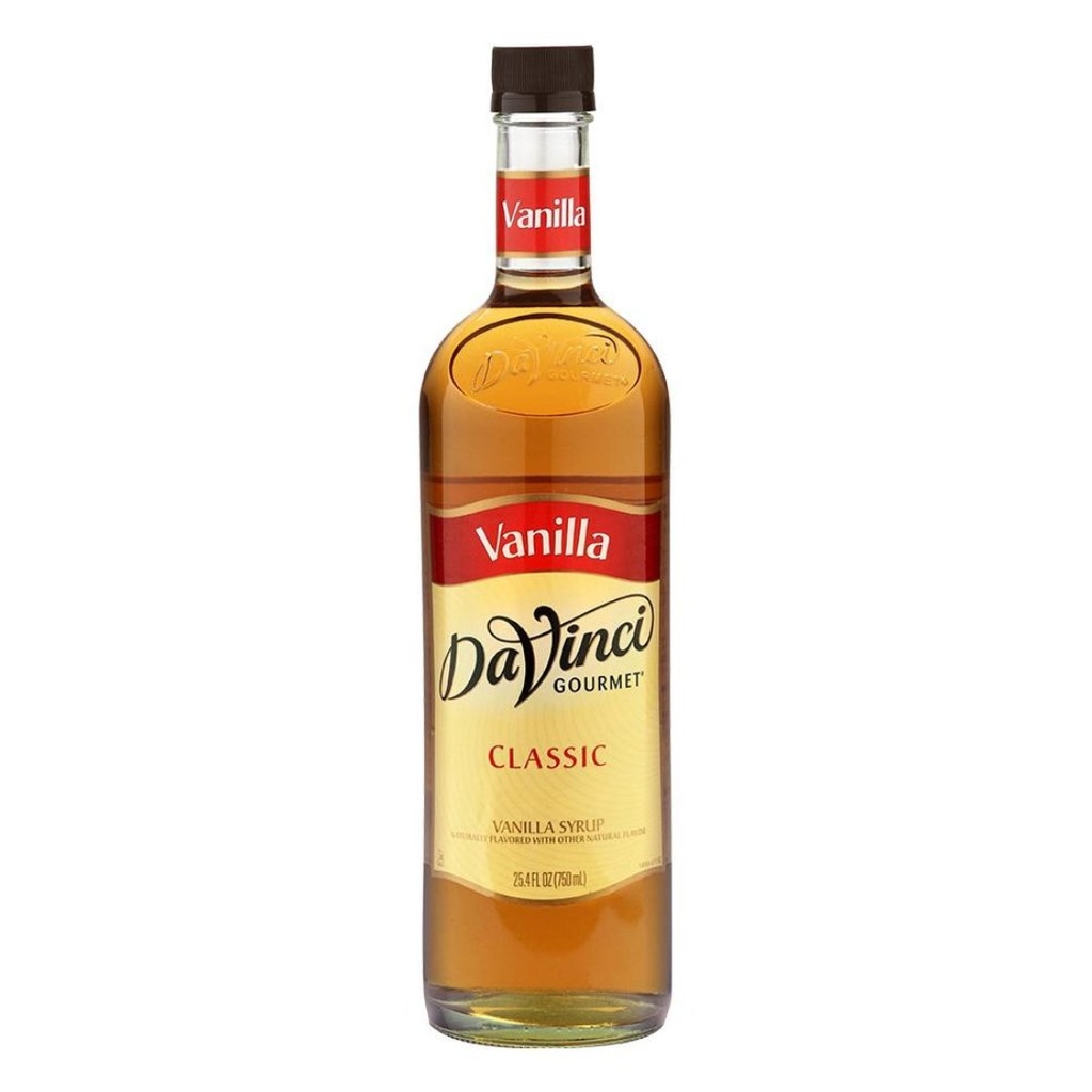 Davinci  Sirop Gourmet Clásico - Vainilla / 750Ml