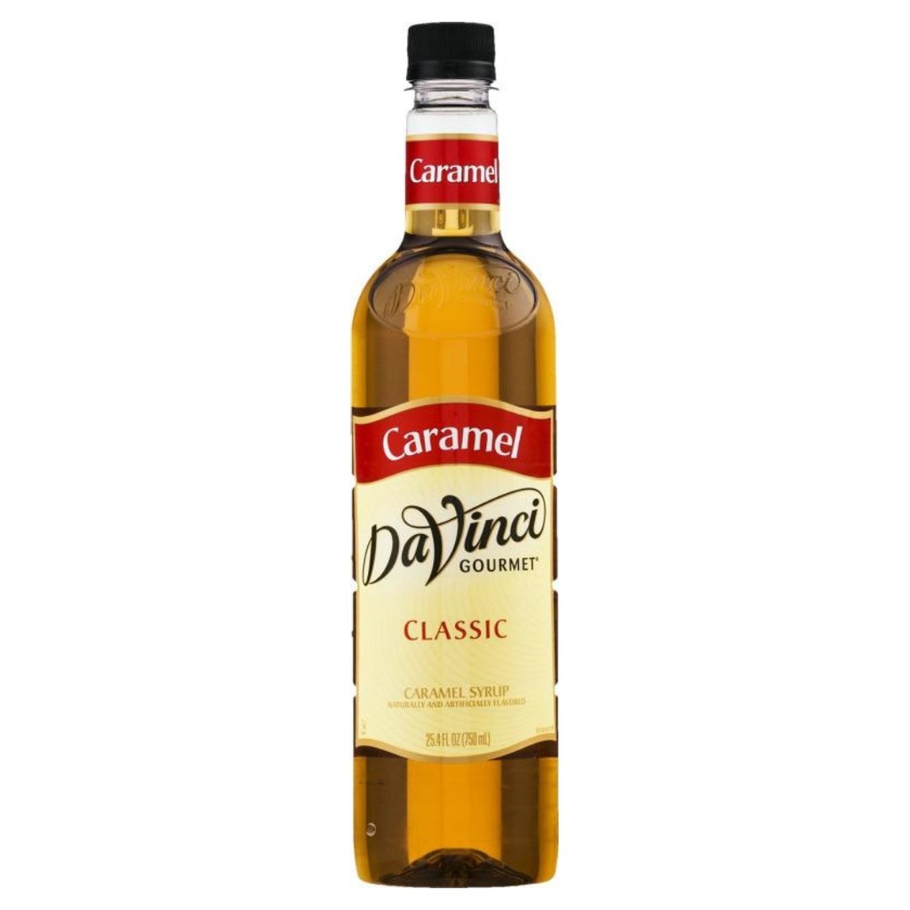 Davinci Gourmet  Sirop Clásico - Caramelo / 750Ml