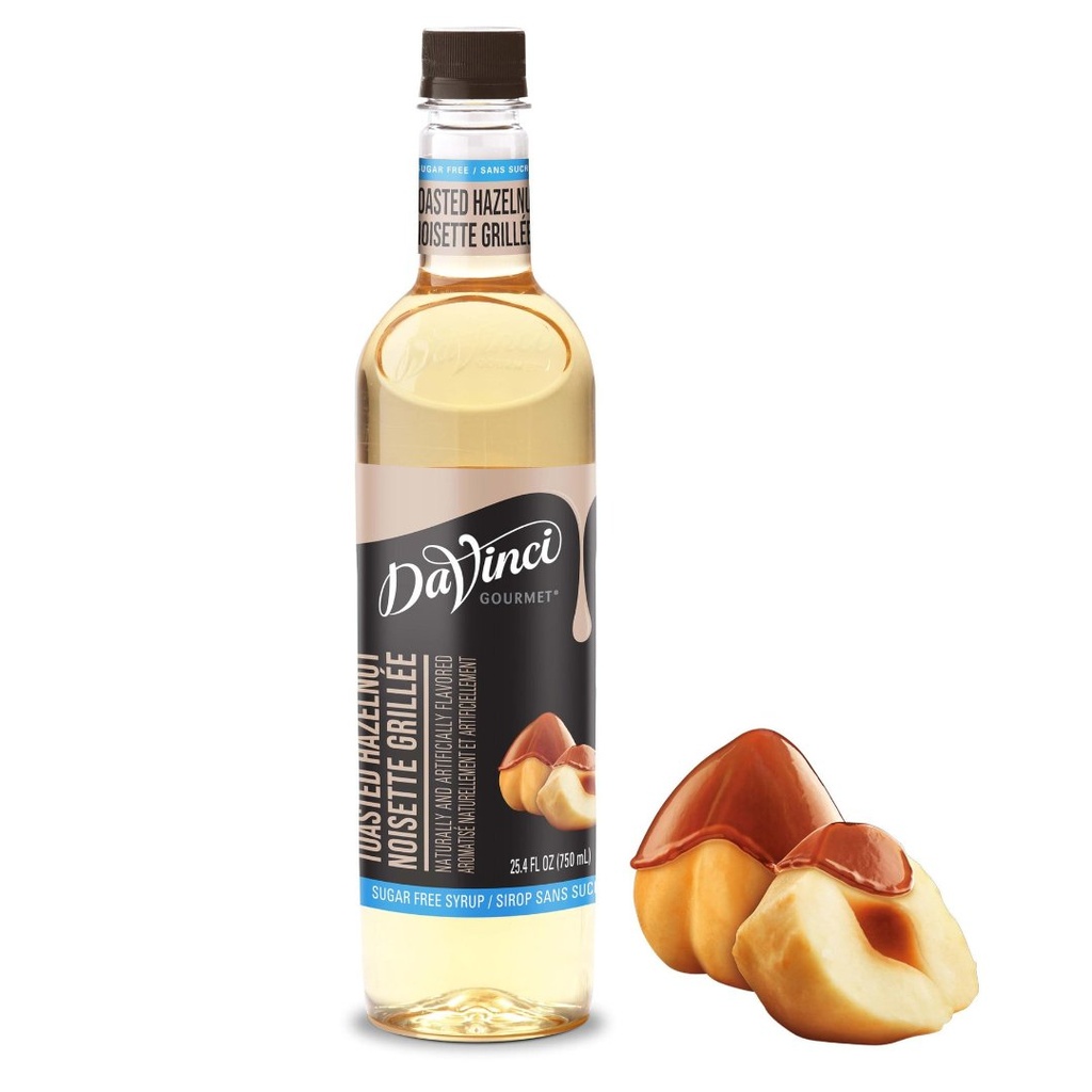 Davinci Gourmet  Sirop Sin Azúcar - Avellana / 750Ml