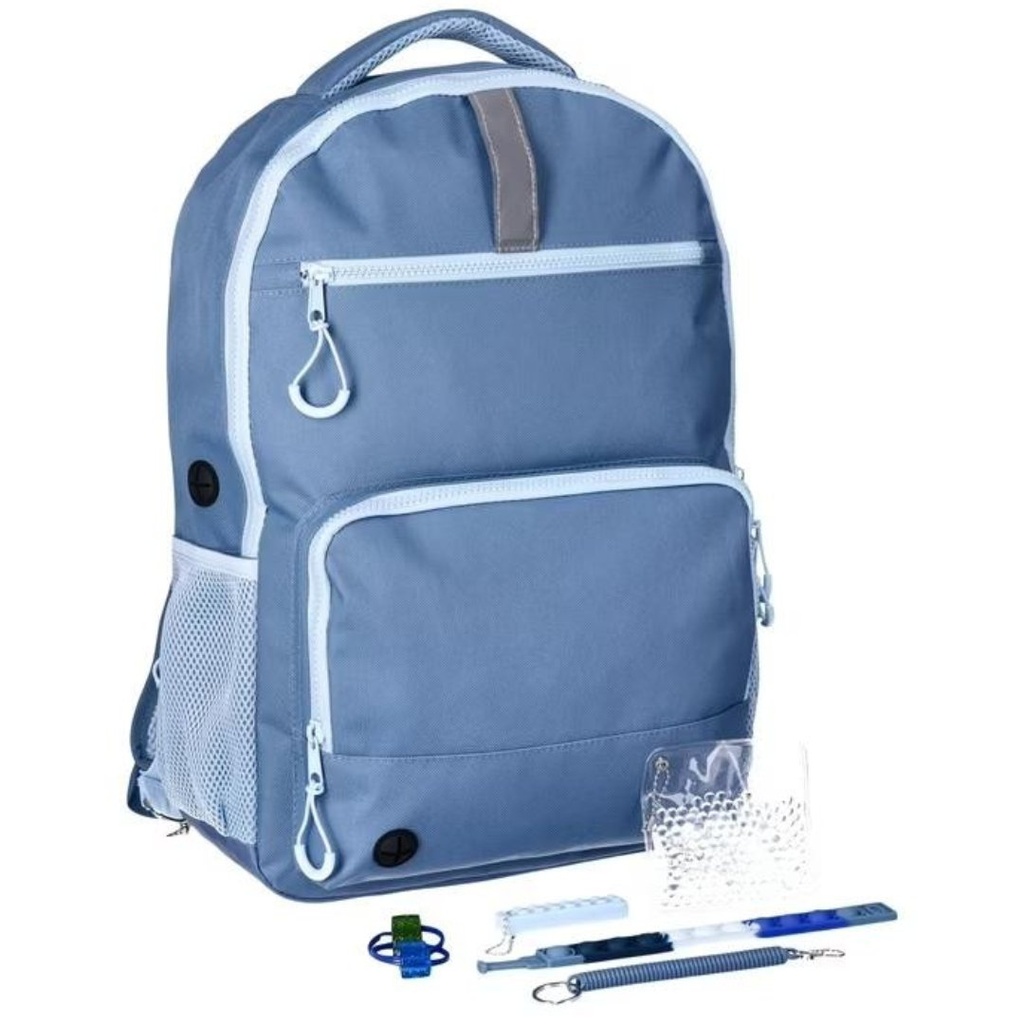 Bolso Sensorial 17" - Wonder Nation / Color Azul
