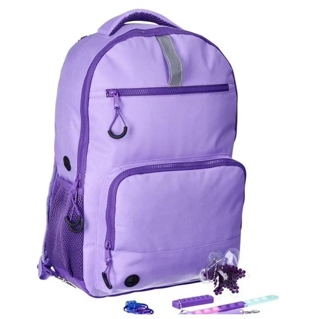 Bolso Sensorial 17" - Wonder Nation / Color Lila