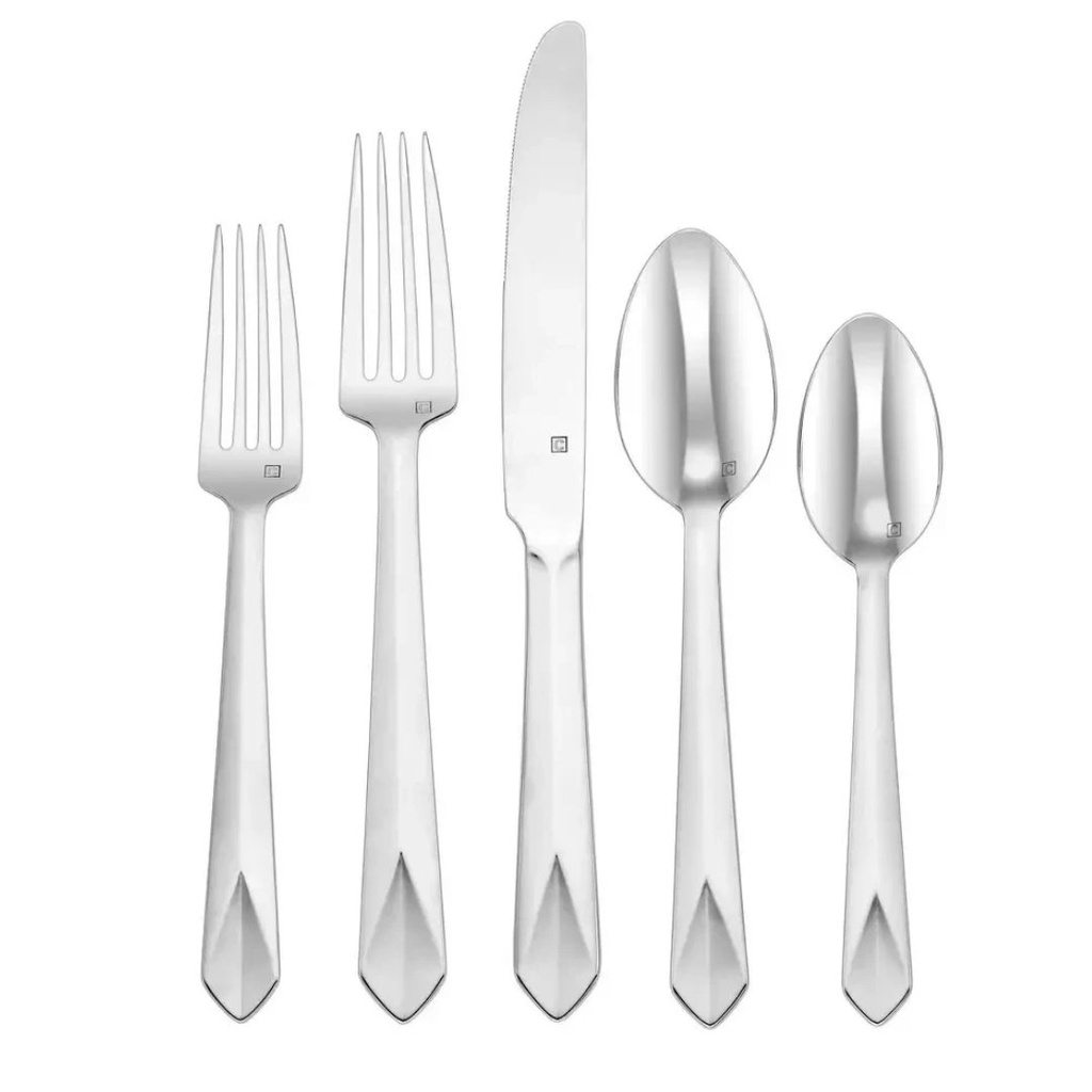 Juego De Cubiertos De Acero Inoxidable Jolie - Cuisinart Elite / 20 Piezas