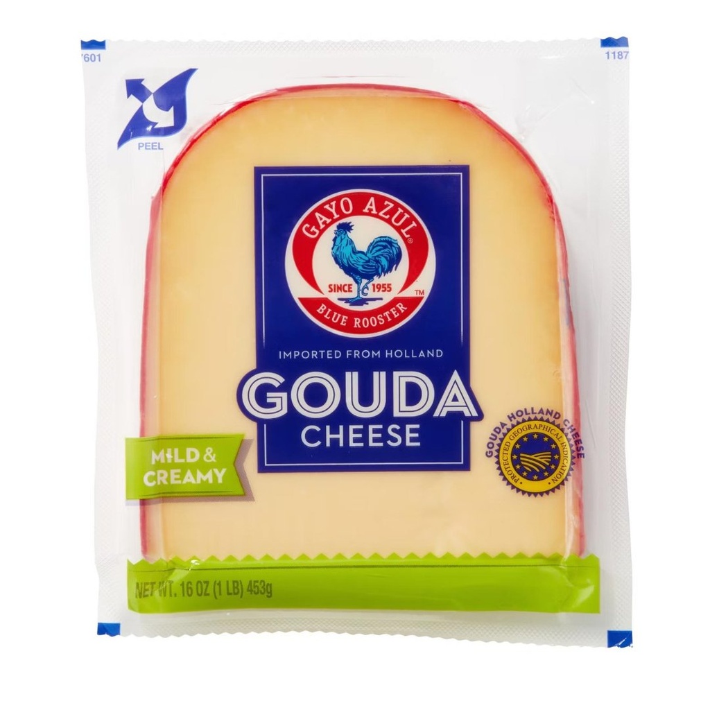 Queso Gouda, Gayo Azul / 453g