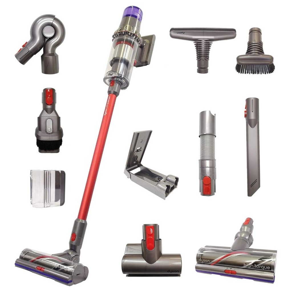 Dyson V11 Animal+ - Aspiradora Inalámbrica De Varilla Roja Con 10 Herramientas