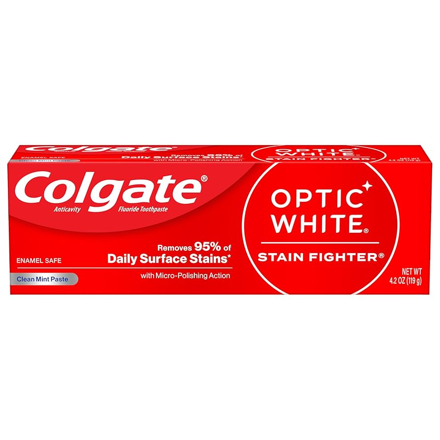 Pasta Dental COLGATE Optic White SF clean mint 119g
