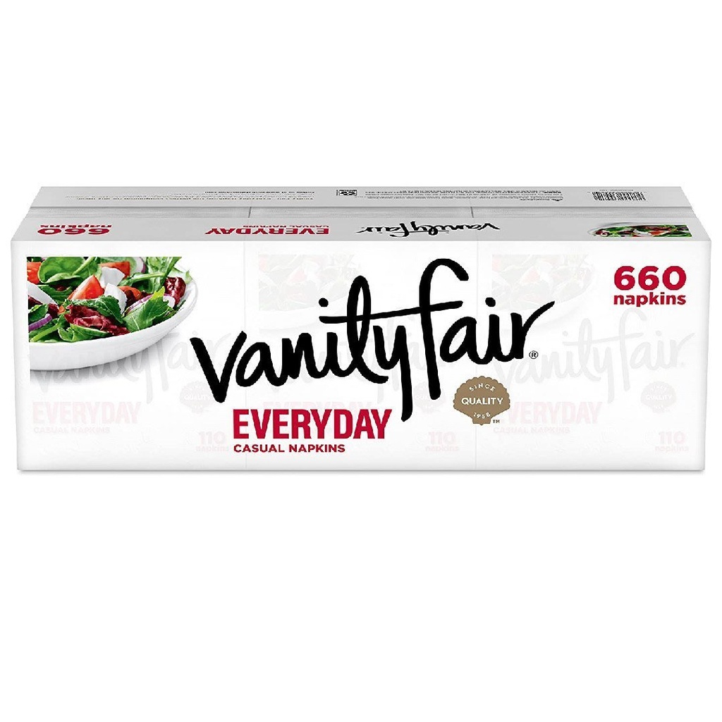 Servilletas De Papel Vanity Fair, 660 Pack