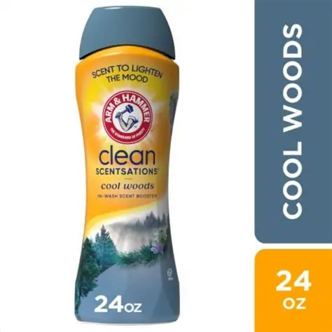 Arm &amp; Hammer Pastillas Aromatizantes Para Lavar Clean Ecentsations – Cool Woods / 680g