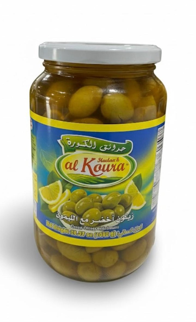 Alkoura Aceitunas Verdes Encurtidas En Limón / 1kg