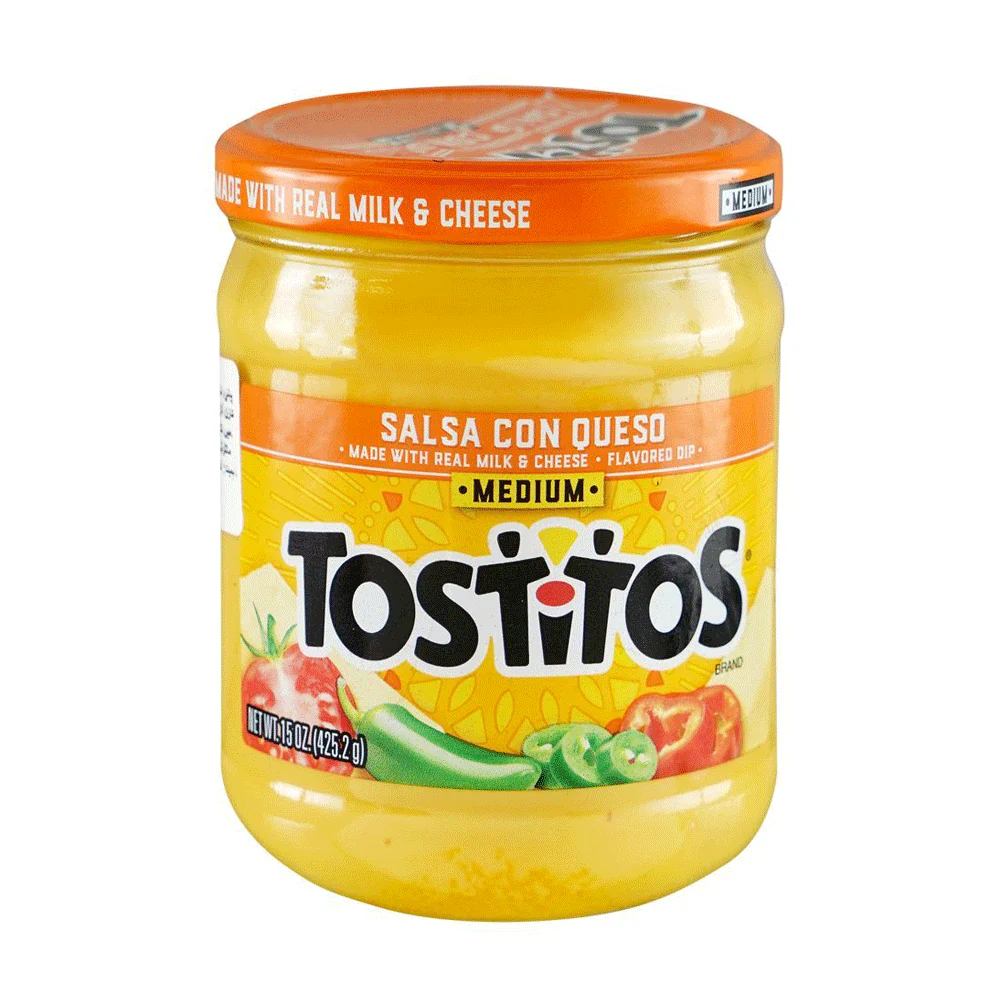 Tostitos Salsa Con Queso Medium 425.2gr