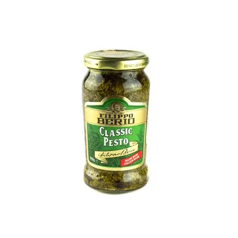 Filippo Berio Pesto, albahaca clásica, tarro de vidrio / 190gr