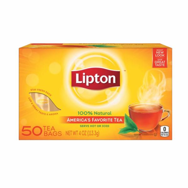 Lipton de Té Negro / 50 unidades