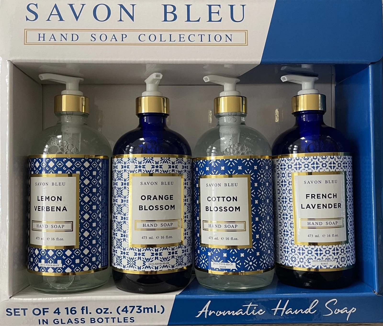 Savon Bleu Jabon De Manos/ 4 Pack / 16oz