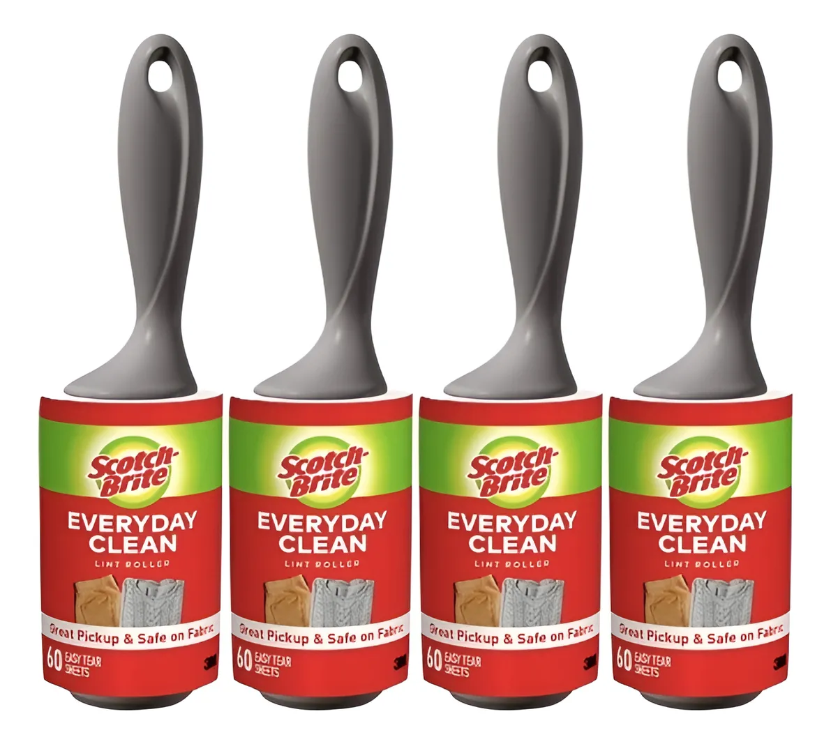 Scotch-Brite  Rodillo Quitapelusas (Paquete De 4)