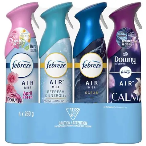 Febreze Spray Aromatizante /4 Pack Variados / 250gr