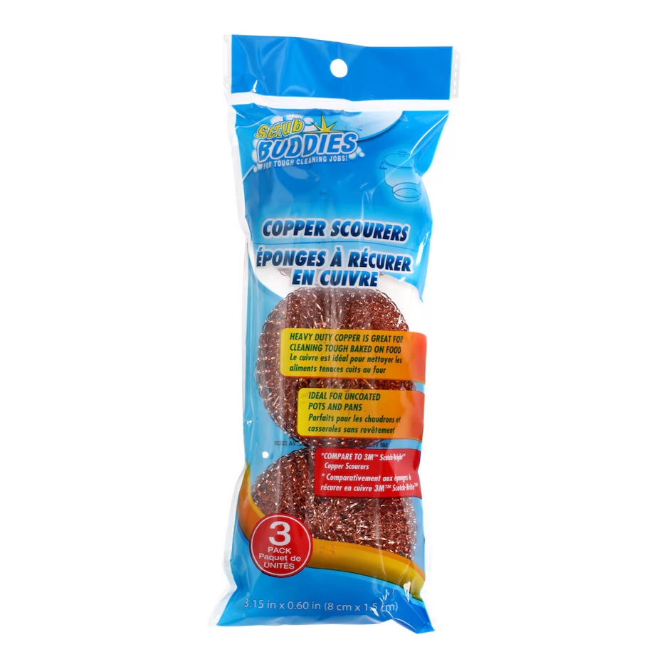 Scrub Buddies ,  Estropajos De Cobre / 3Pack