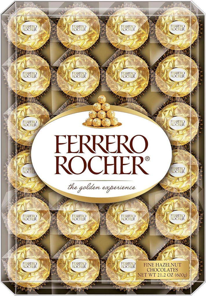 Ferrero Rocher, Bombones de Chocolate / 48 Pack