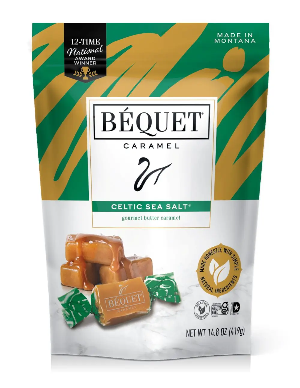 Bequet Caramelo Celtic Con Sal Marina / 419Gr.