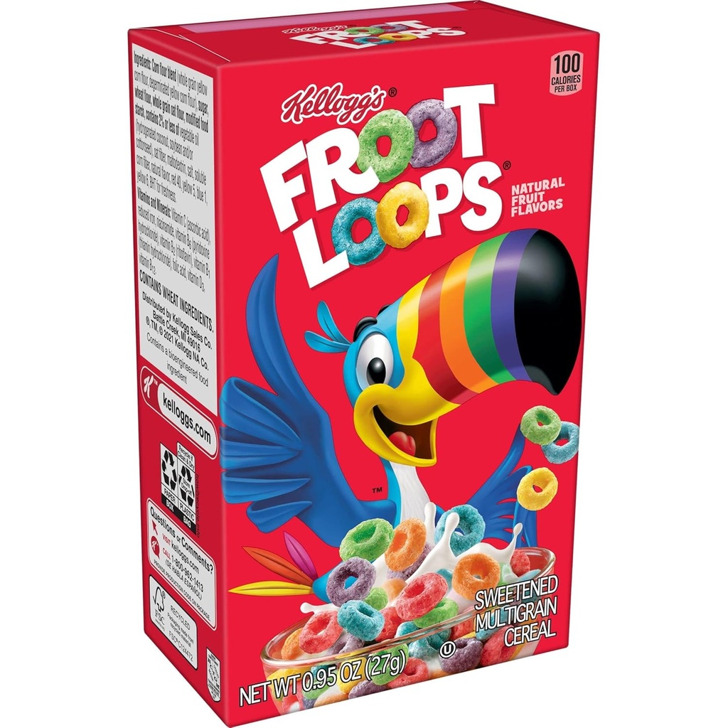Cereal Kelloggs Froot Loops / 27Gr.