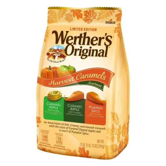 Werther´S Original Caramelo 3 Sabores Variados /  794gr