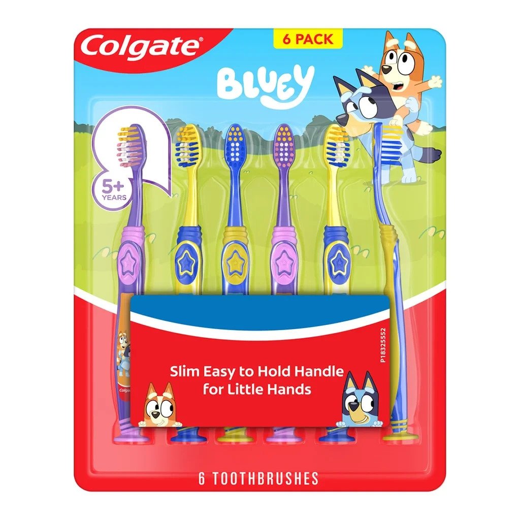 Colgate Bluey Cepillo De Dientes / 6 Unidades